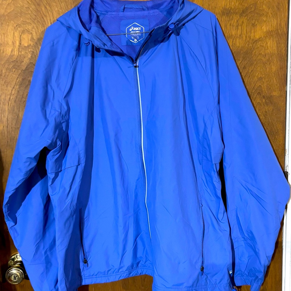 ASICS Vibrant Blue Hooded Jacket